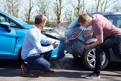 Two Drivers After Car Accident